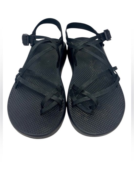 Chaco Men’s ZX/2 Cloud Dual Black Adjustable Straps Cushioned Sandals Size 14 main image 2